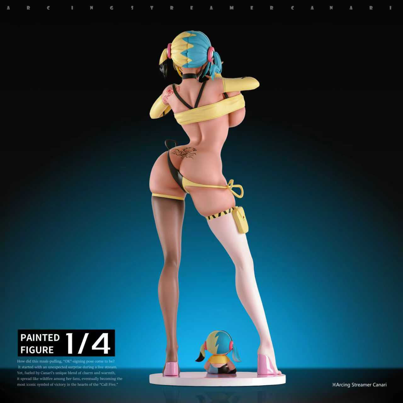 Canari Pokémon naked figure