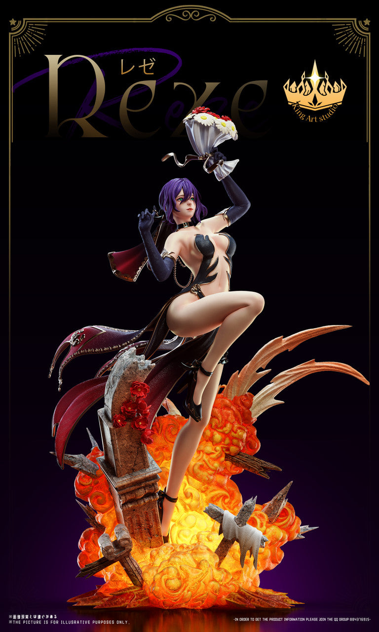 Reze Chainsaw Man statue