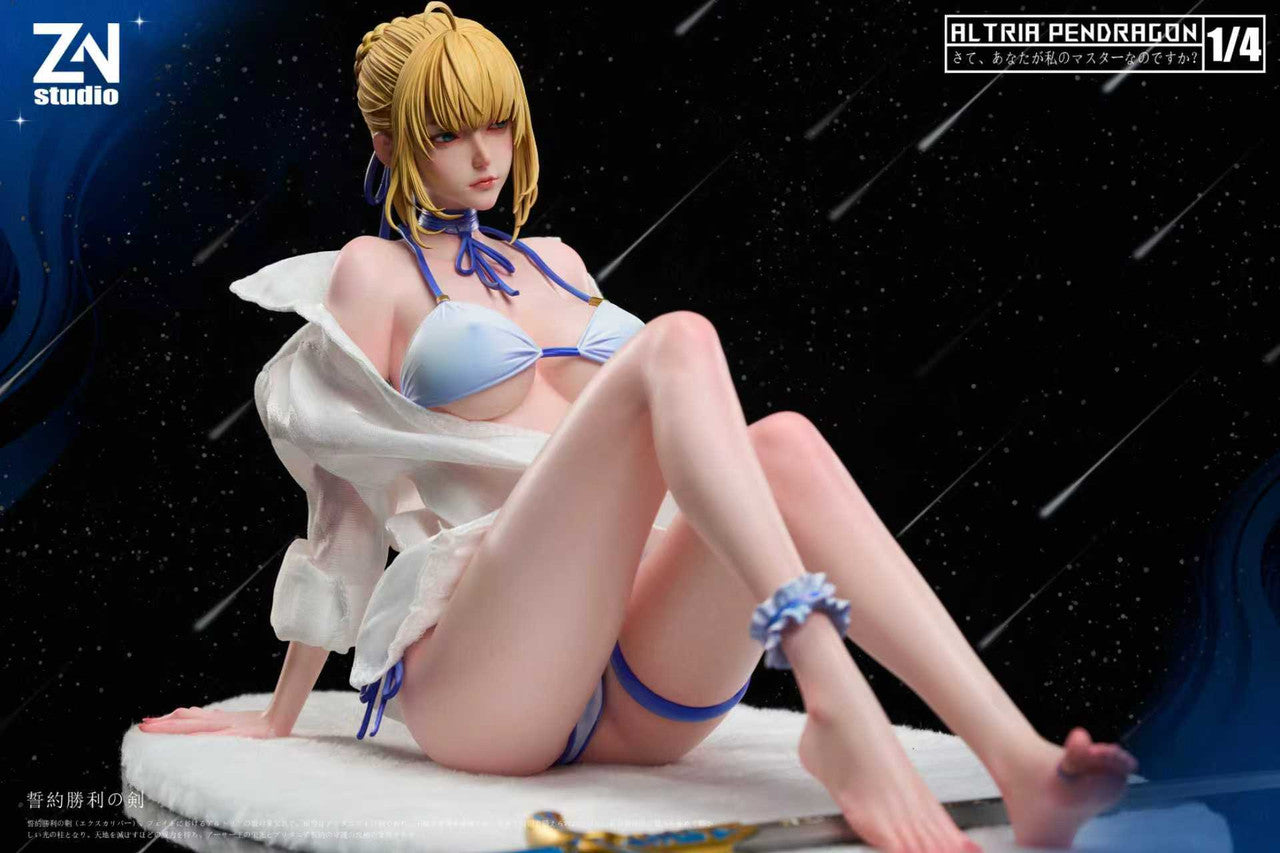 Saber statue