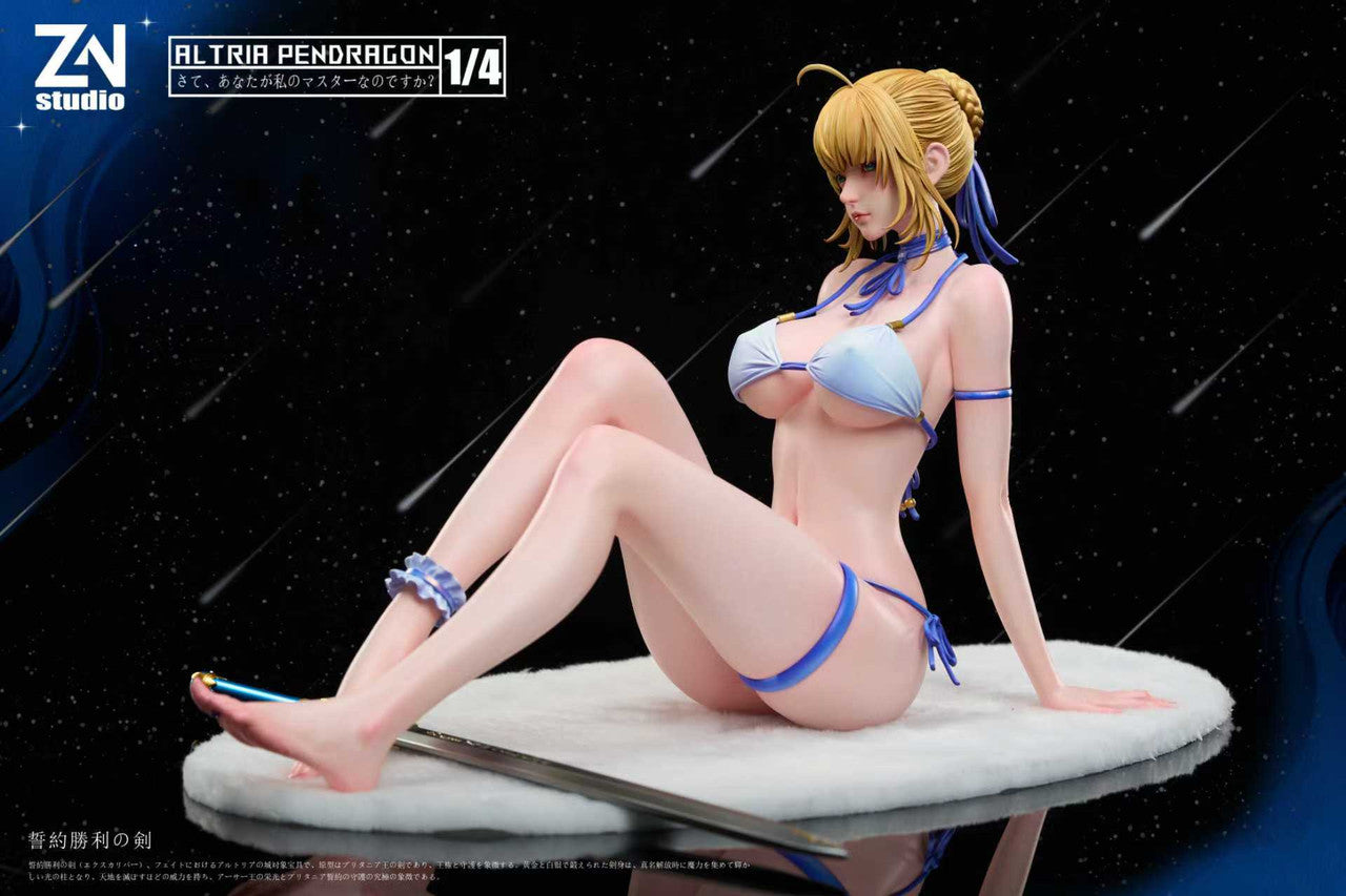 Saber hentai figure