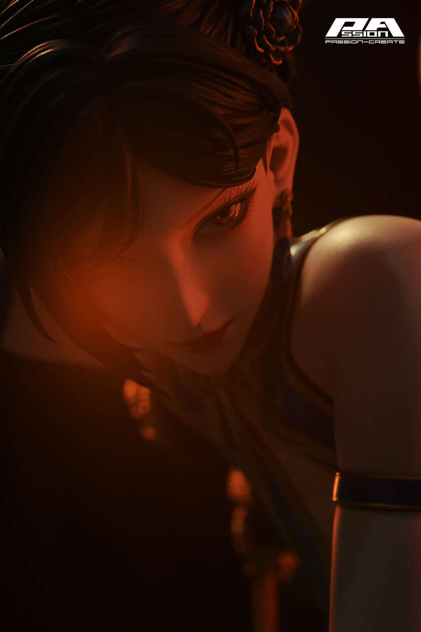 Chun Li hentai Street fighter statue