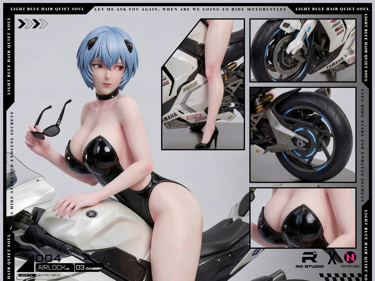 Rei Ayanami anime figure