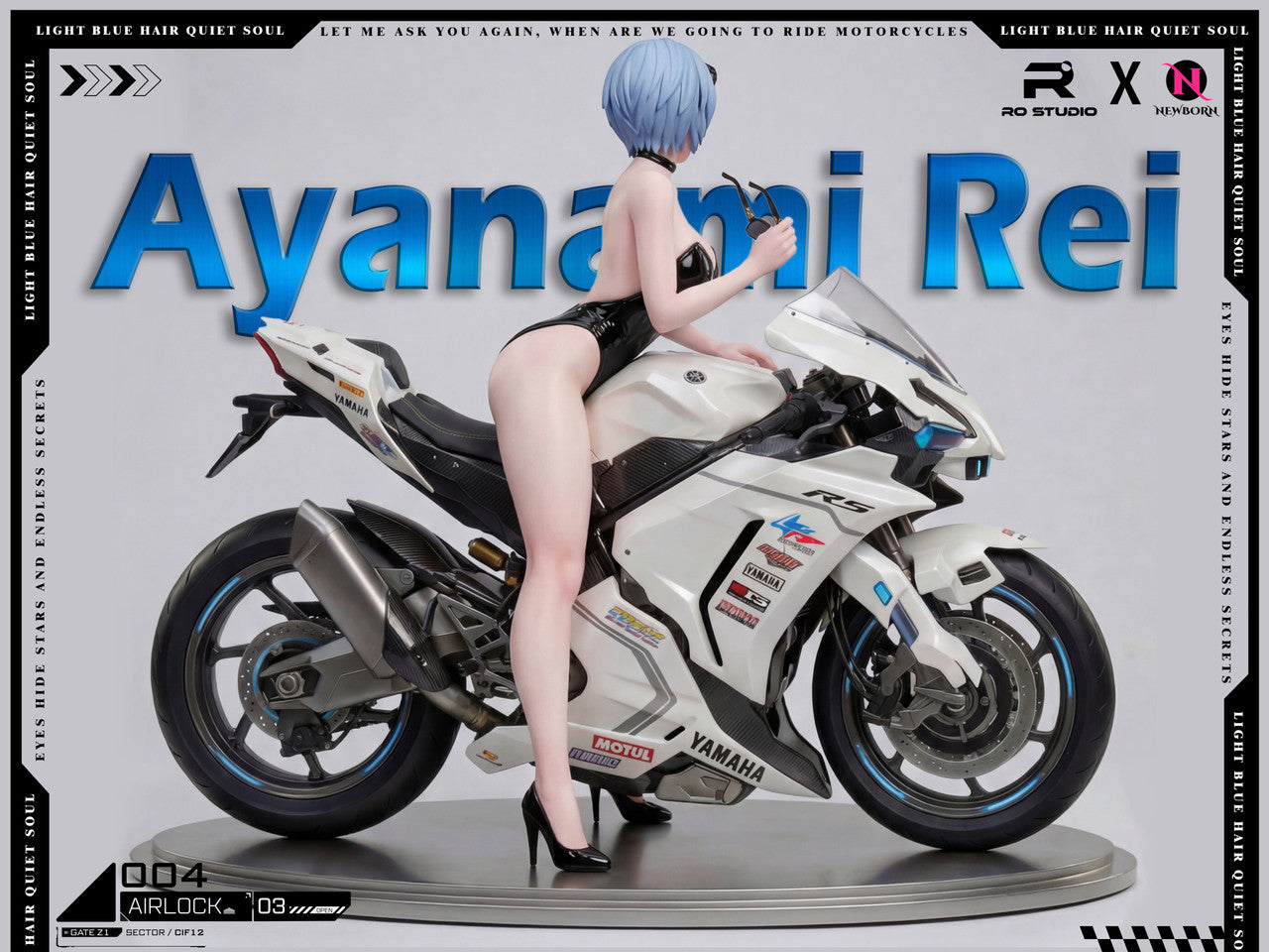 Rei Ayanami statue