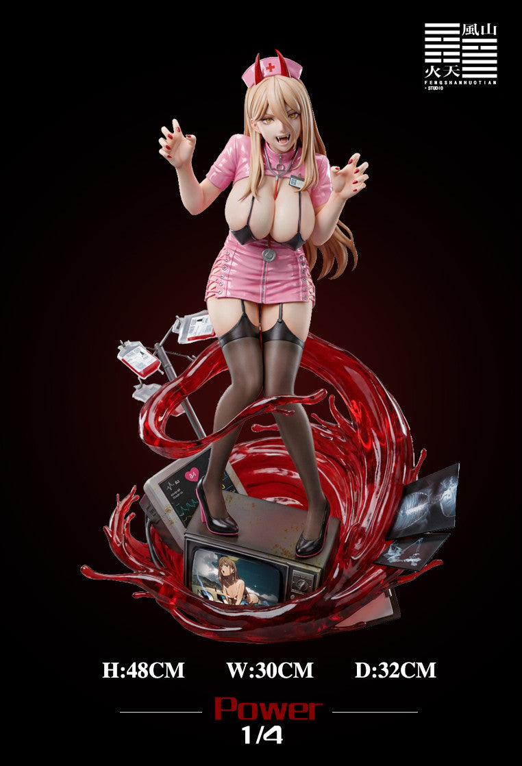 Power Chainsaw Man statue