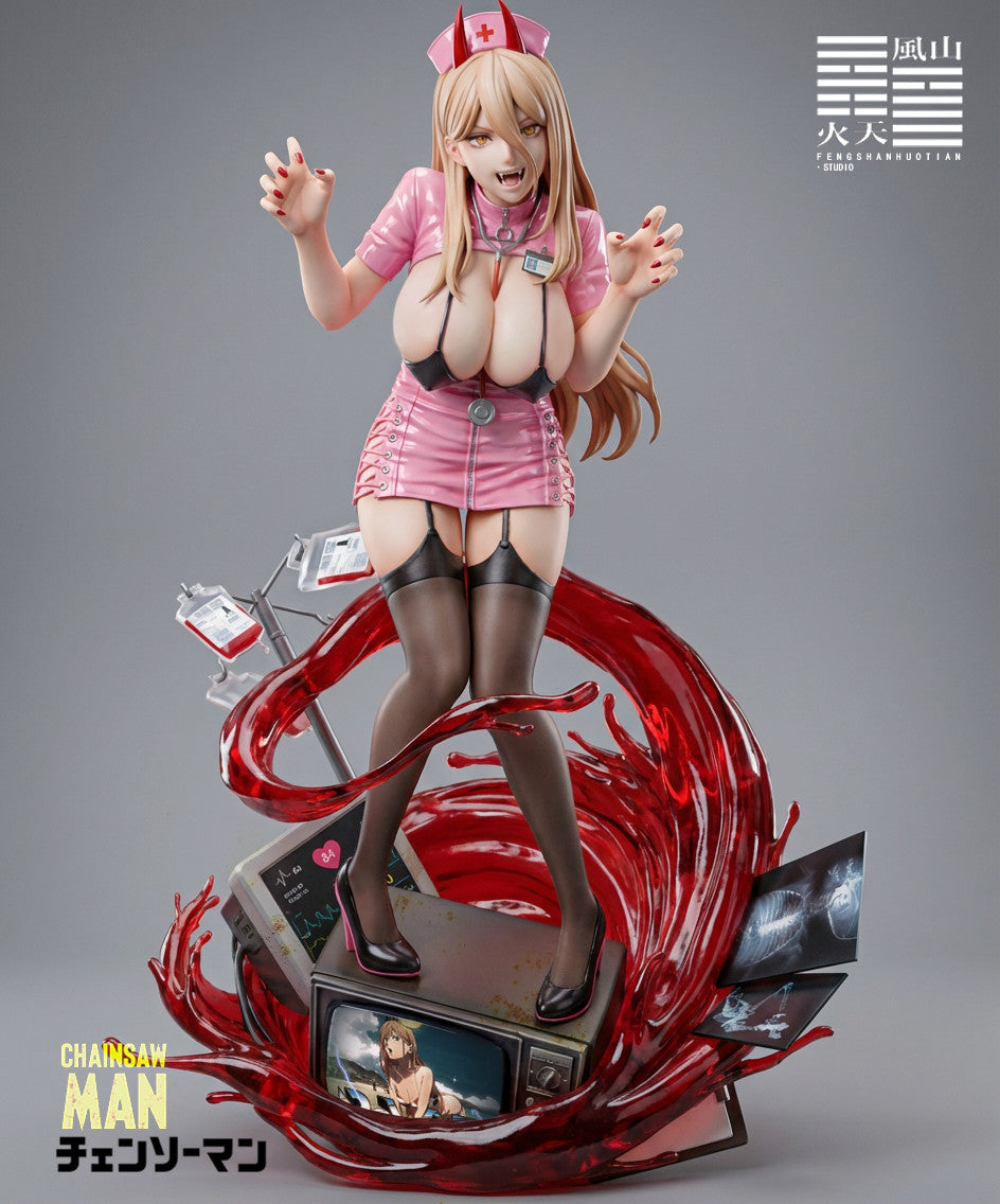 Power Chainsaw Man Statue