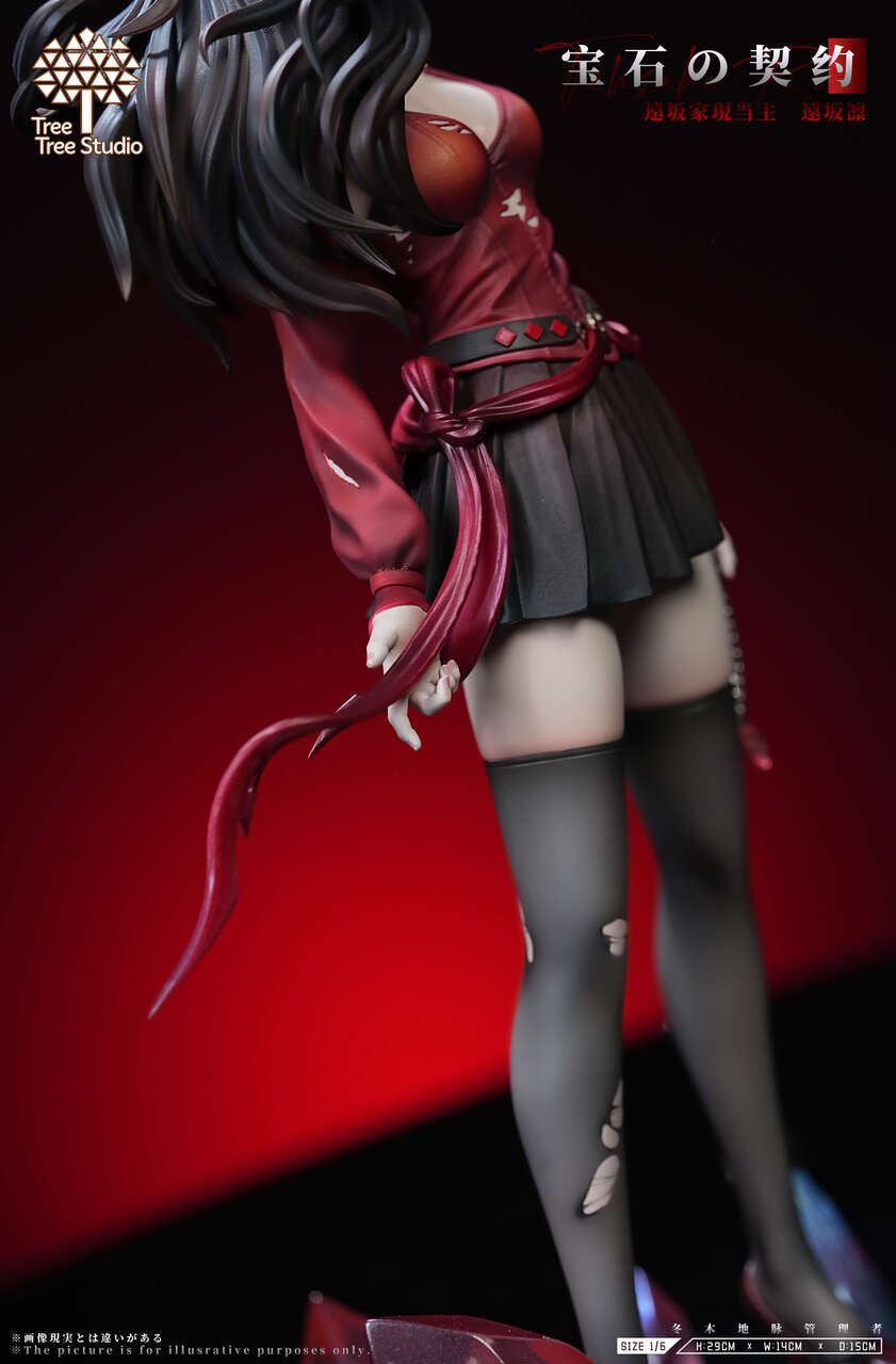 Tohsaka Rin anime statue