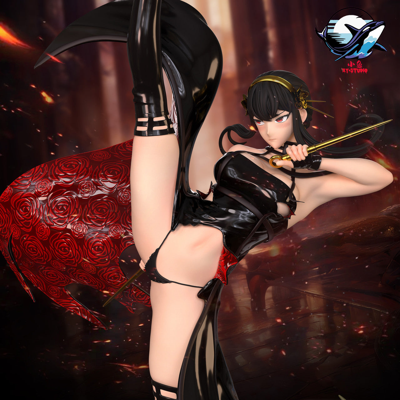 Yor Forger hentai sexy statue 
