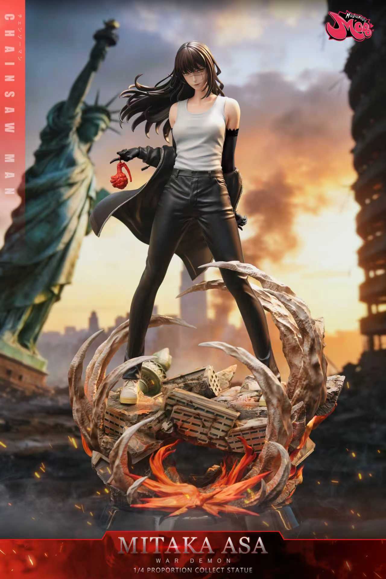 Chainsaw Man Yoru statue