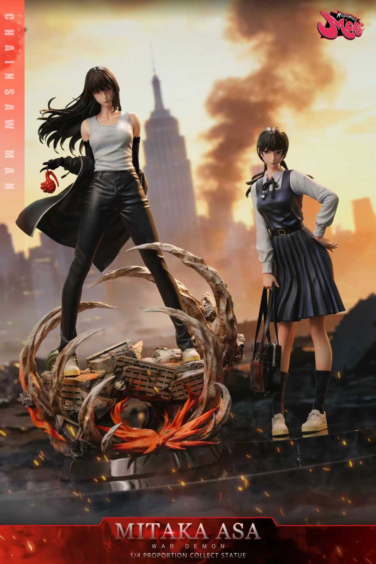 Chainsaw Man Asa statue