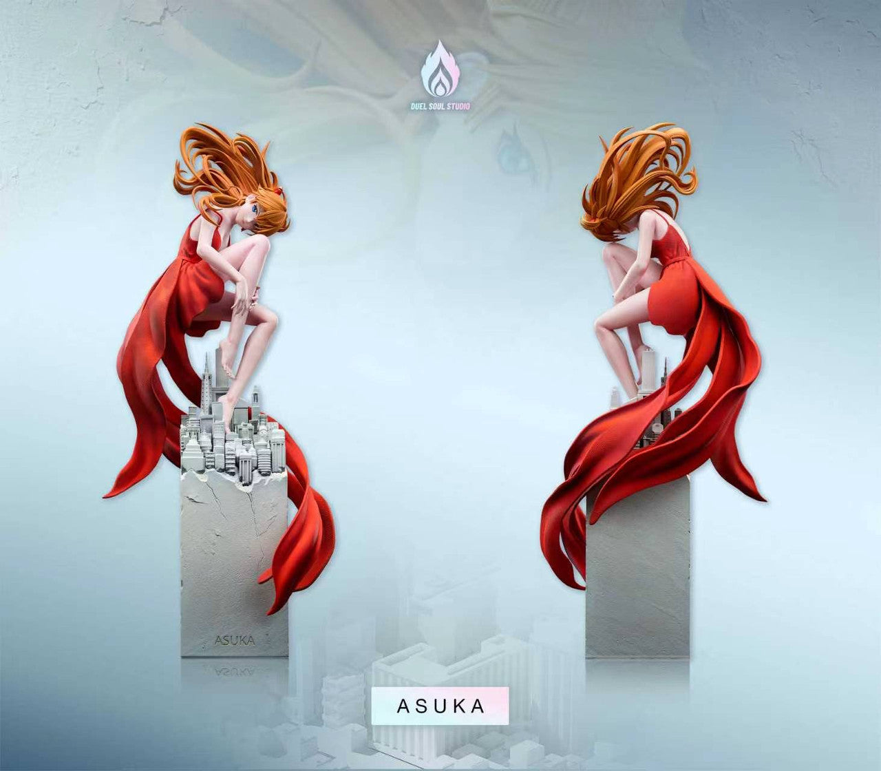 Asuka eva statue