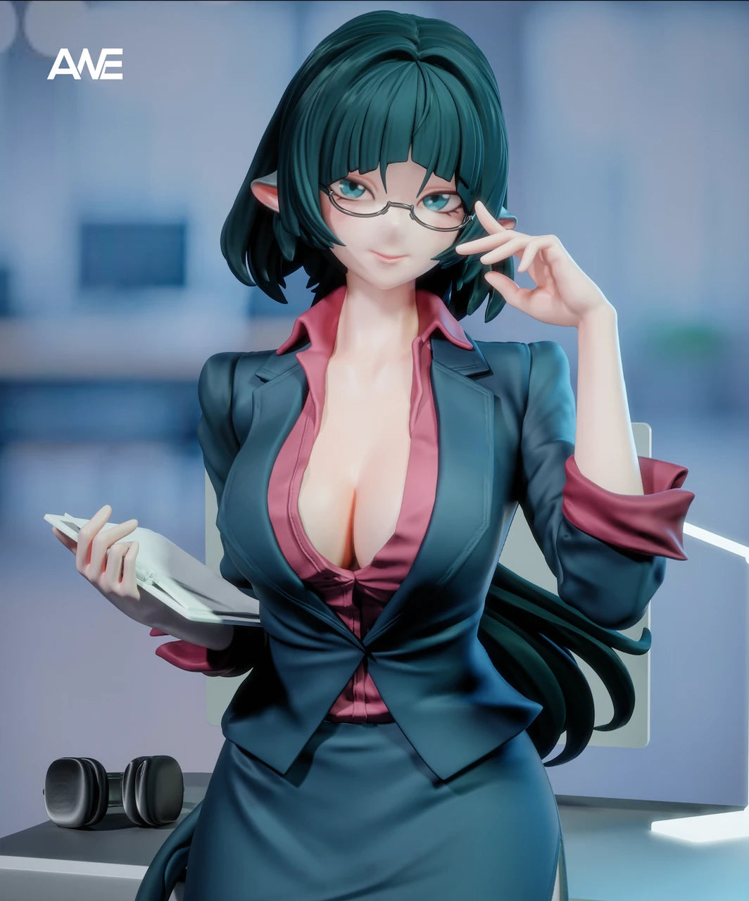 Jane Doe anime statue