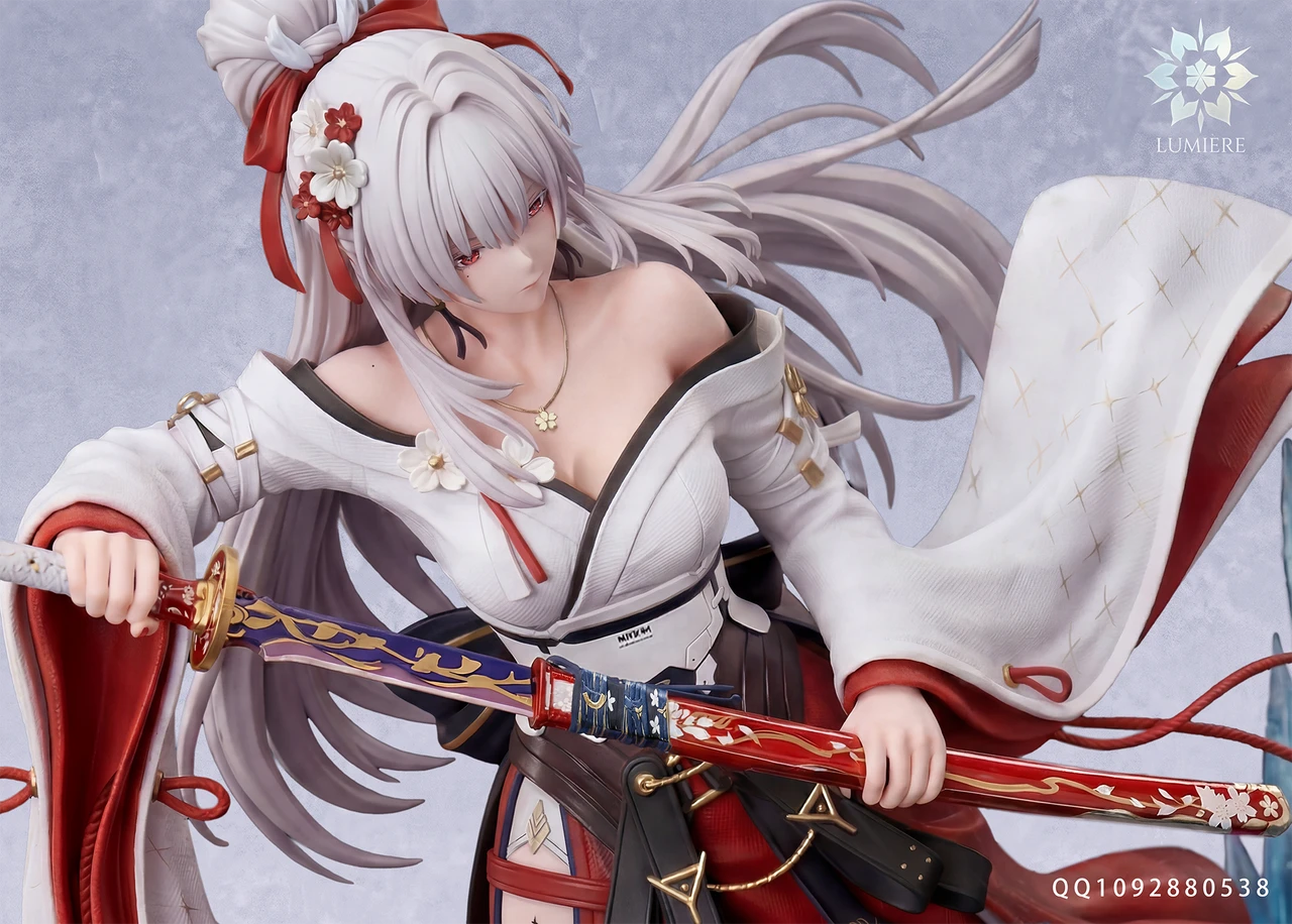 Hiyuki Wuthering Waves anime statue