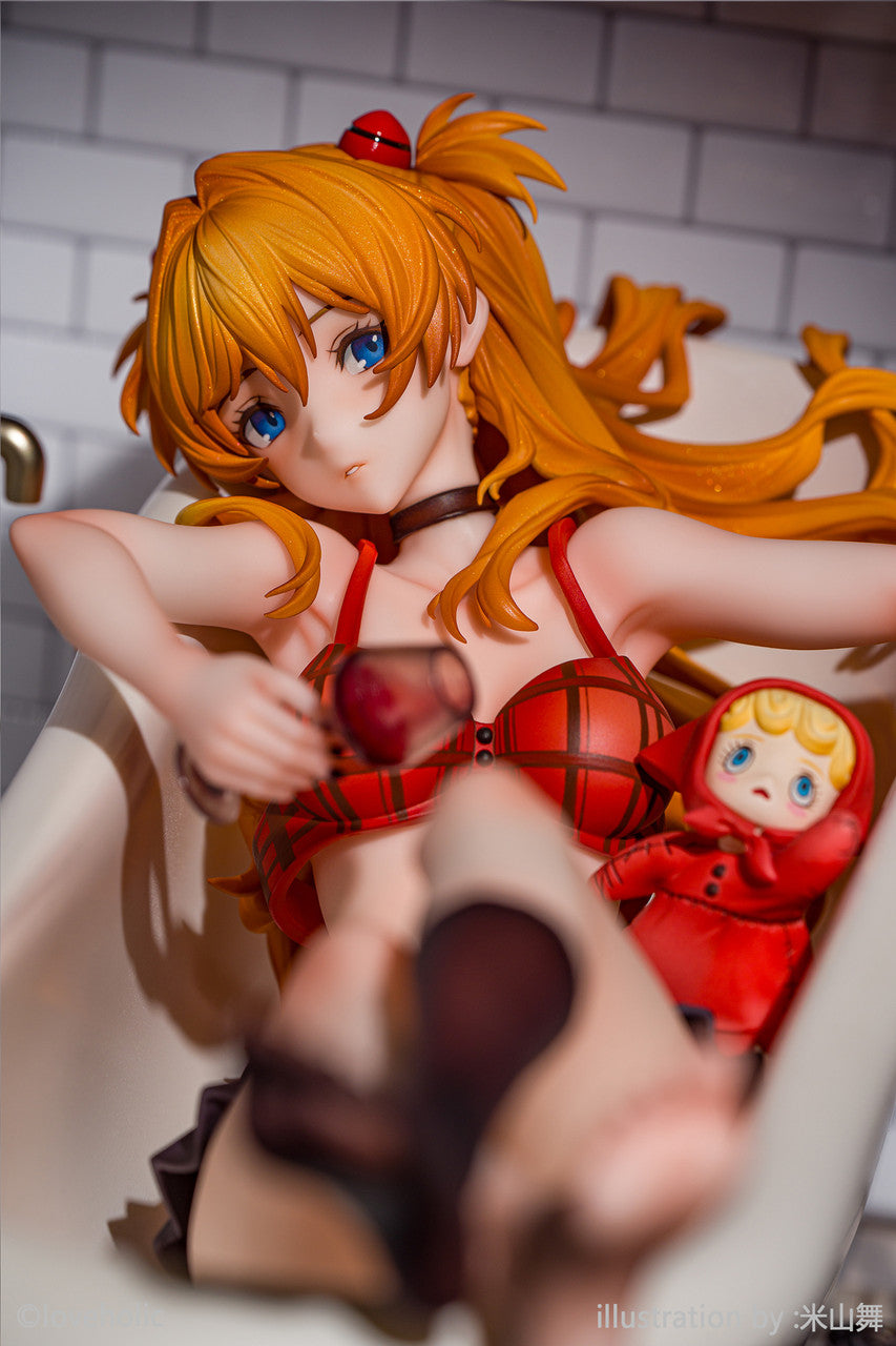Asuka hentai statue