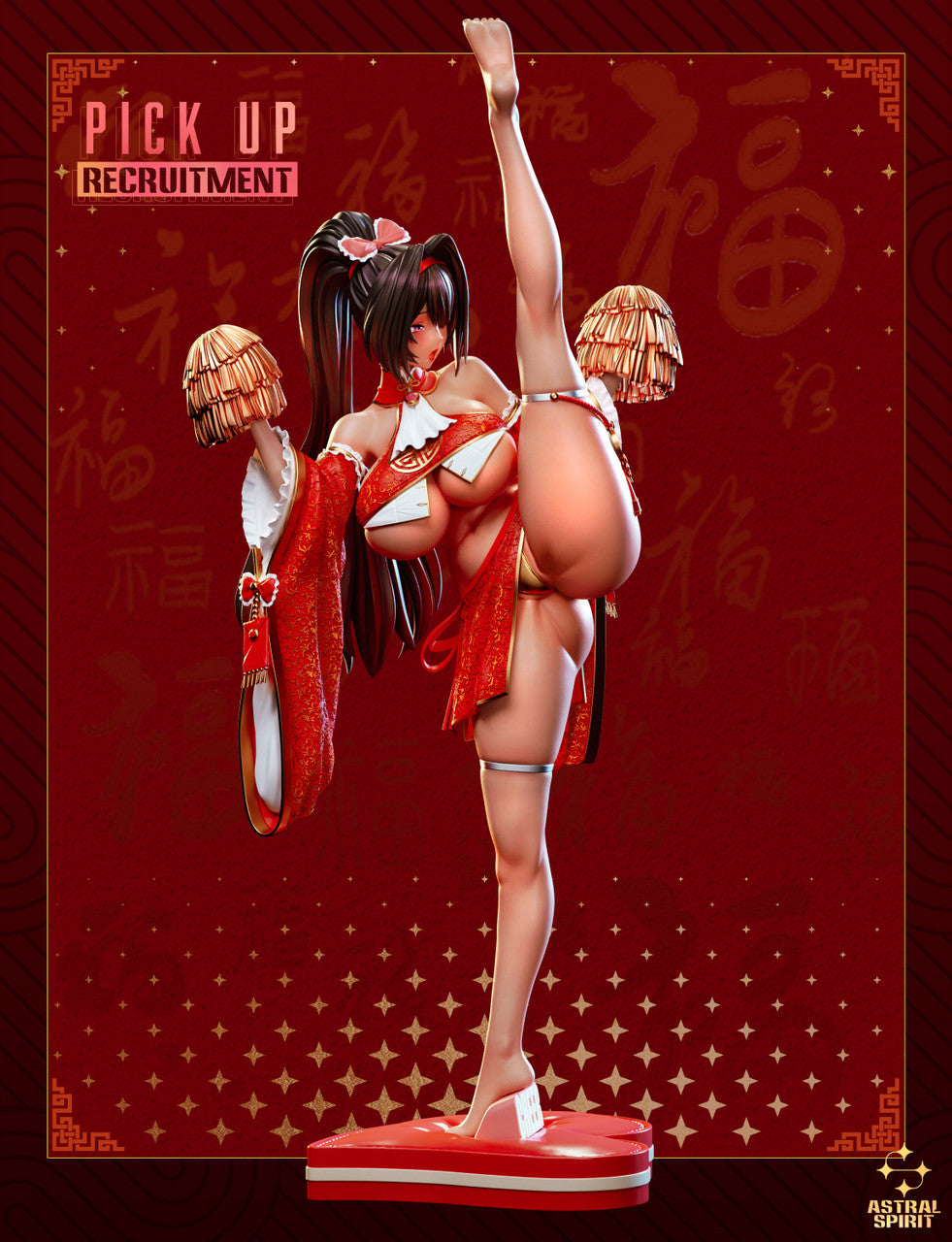 NIKKE Clay anime figure