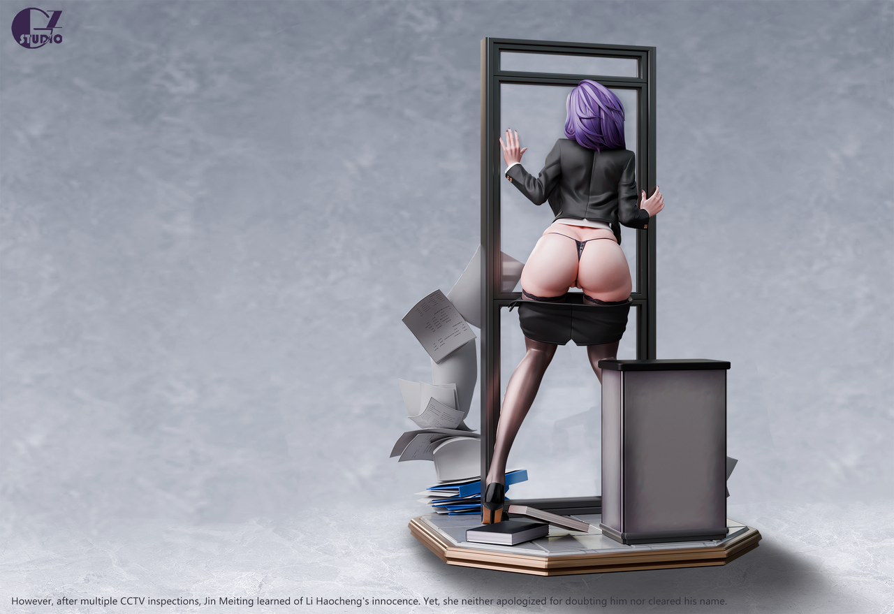 naked hentai statue