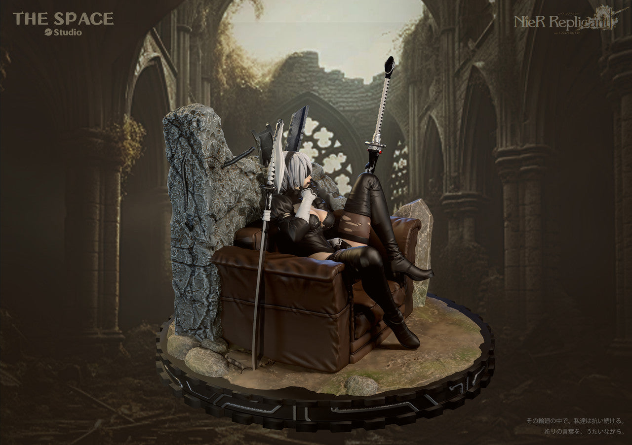  NieR Automata 2B anime figure