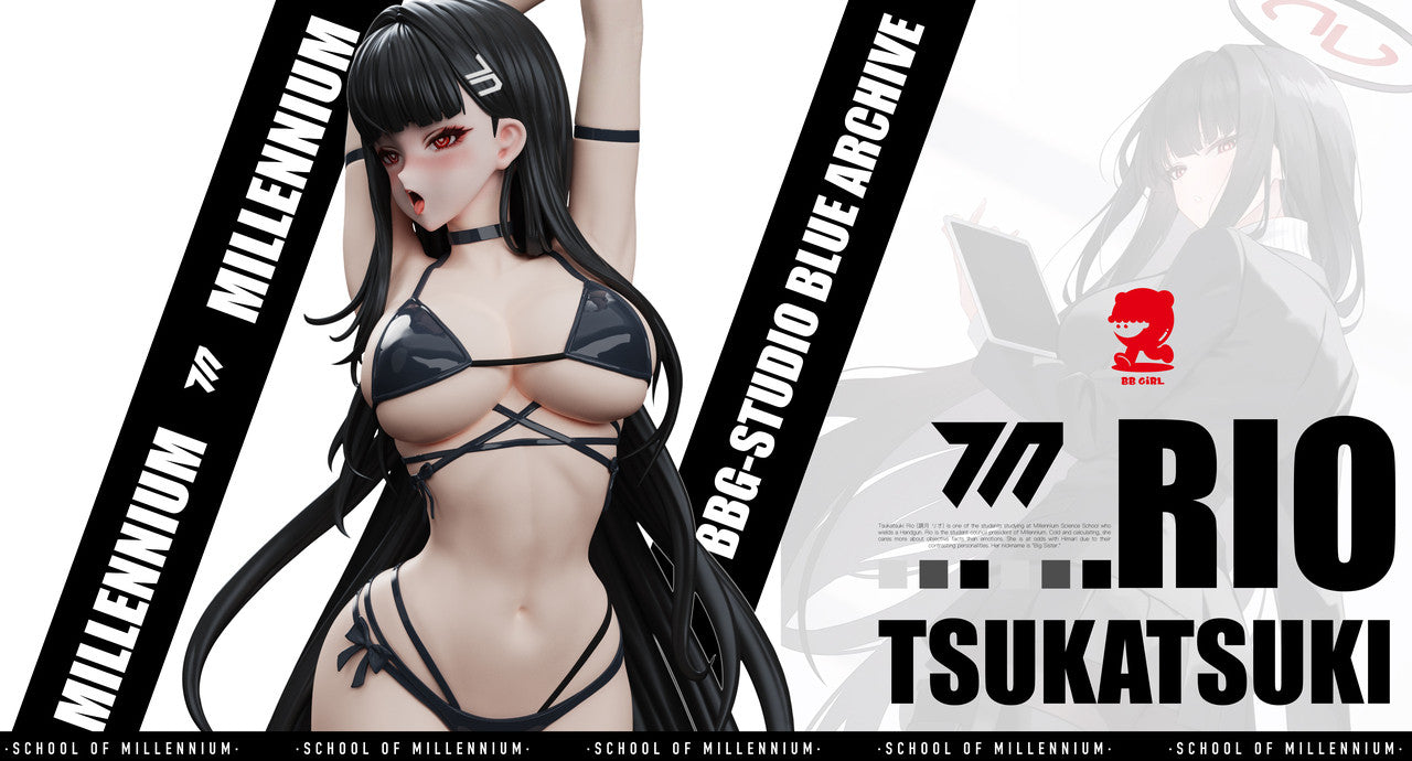 Tsukatsuki Rio Blue Archive hentai statue