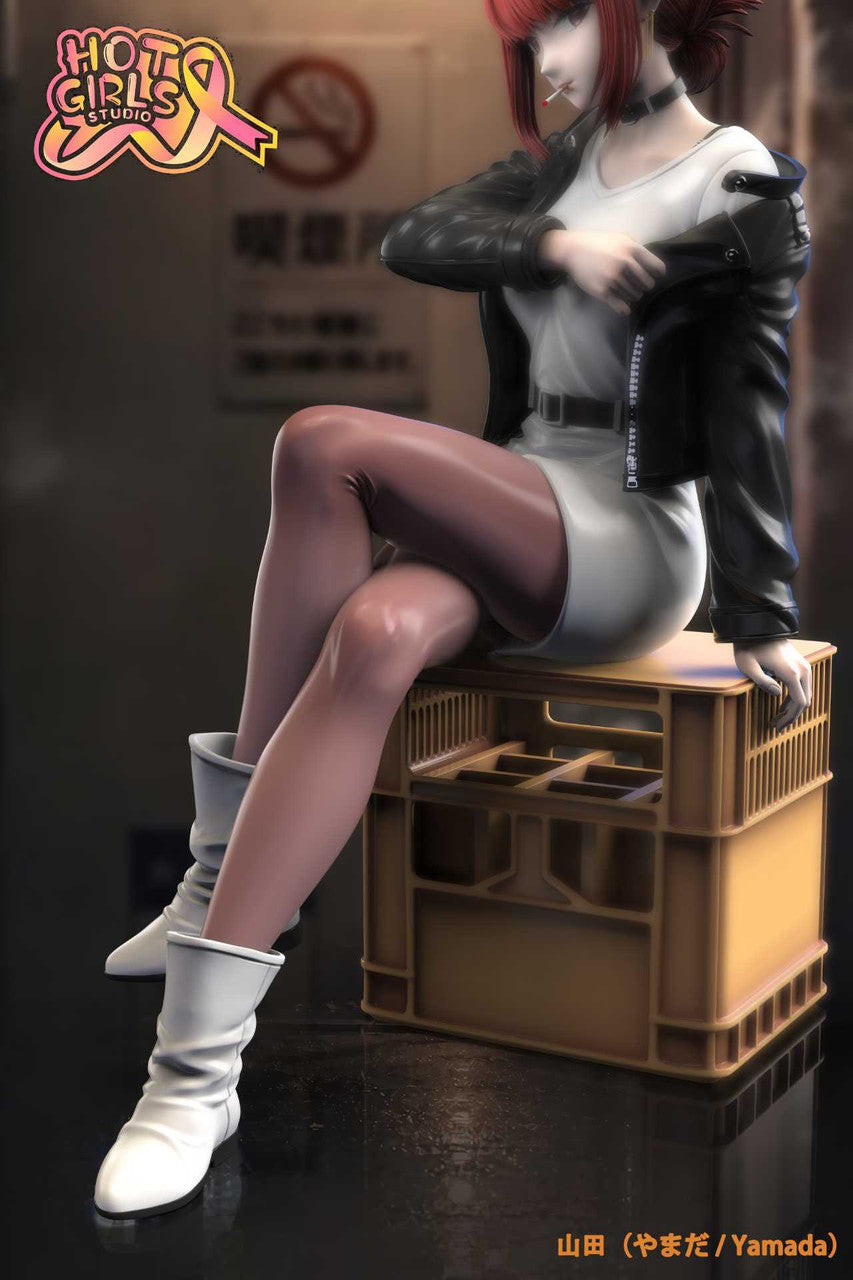 Smoking Behind the Supermarket with You anime statue
