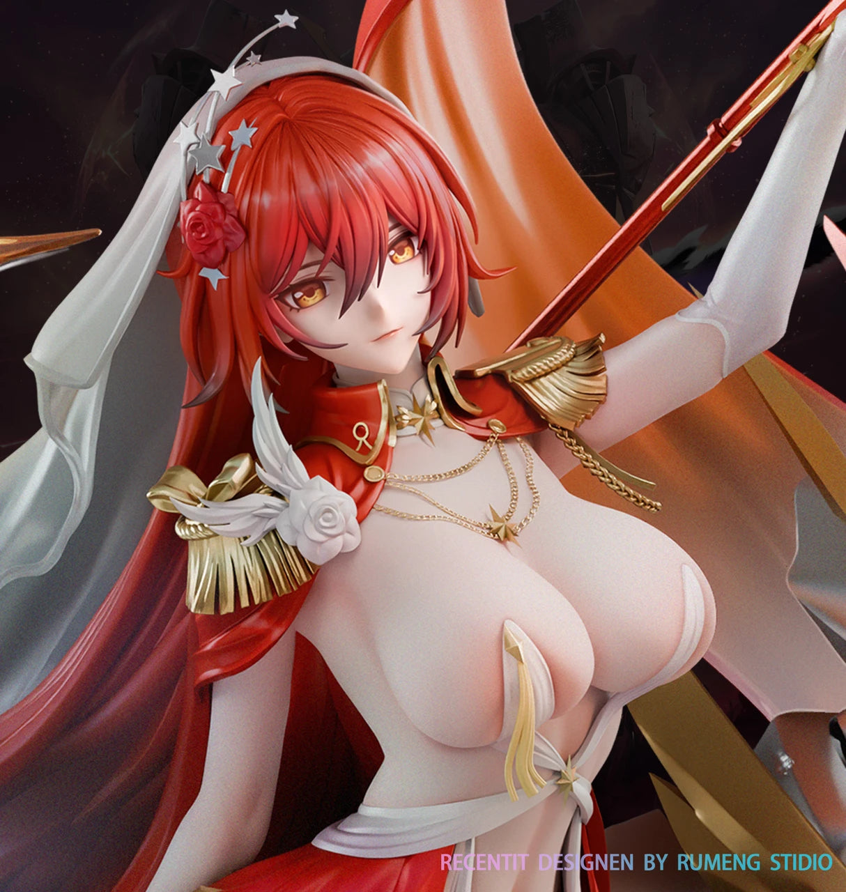Himeko Honkai: Star Rail hentai figure