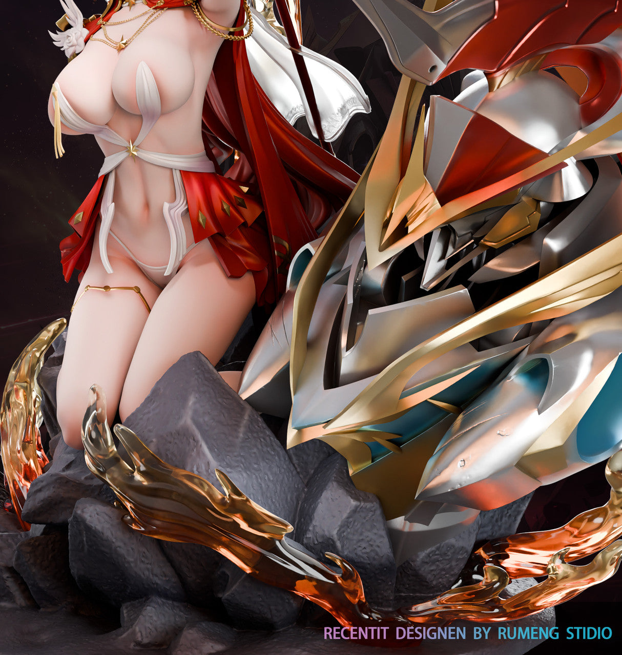 Himeko Honkai: Star Rail hentai statue