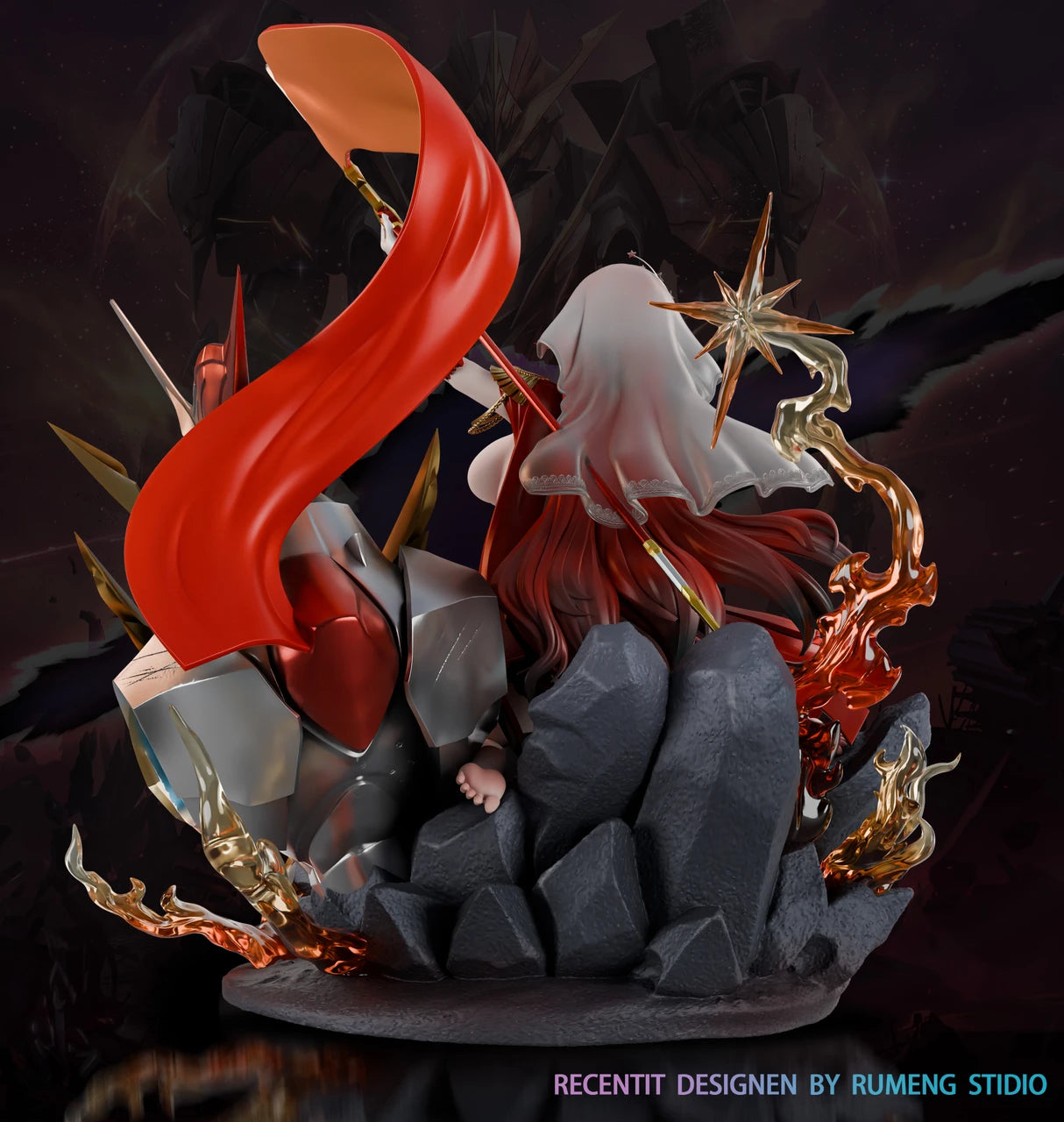 Himeko Honkai: Star Rail statue