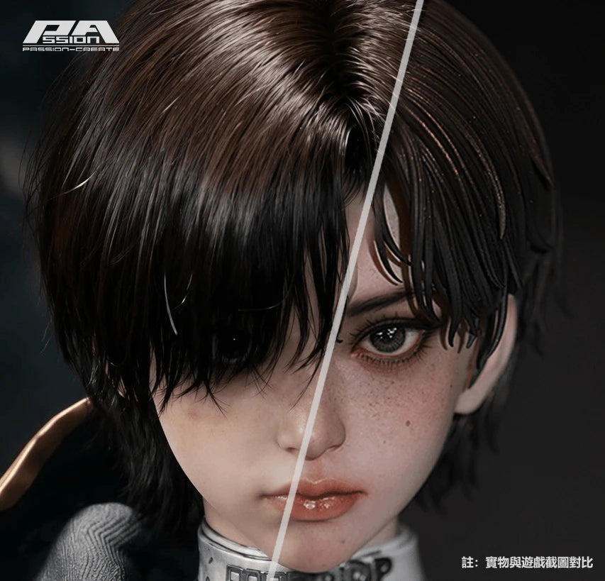Blood Rain Evie statue