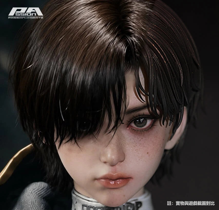 Blood Rain Evie statue