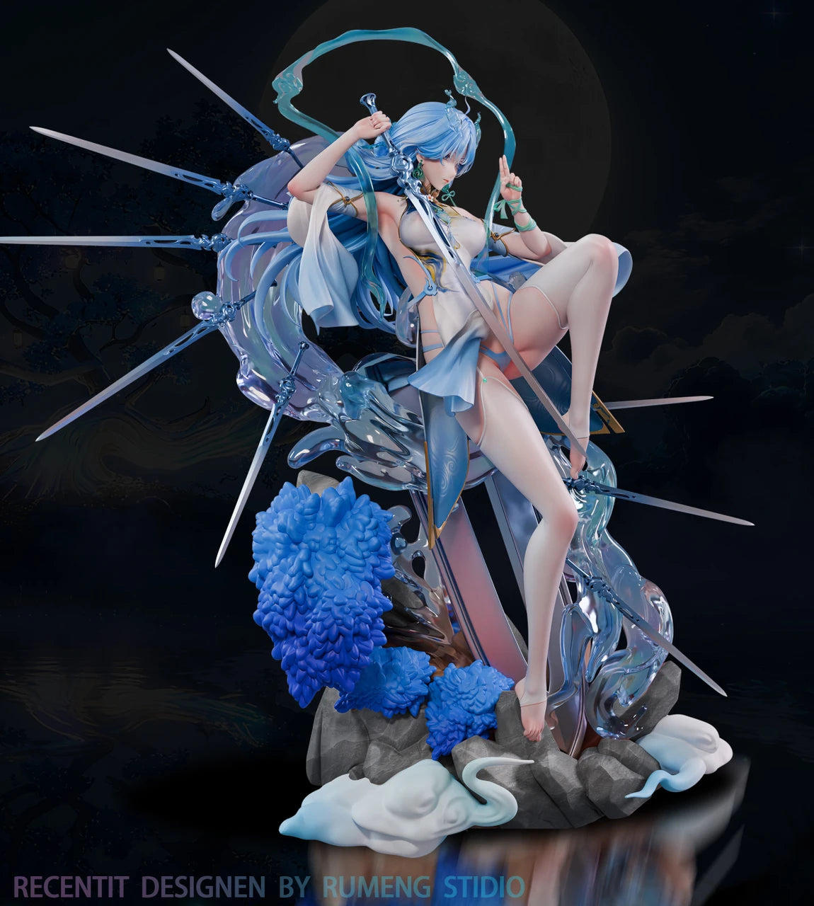 Wuthering Waves Qingxiao statue