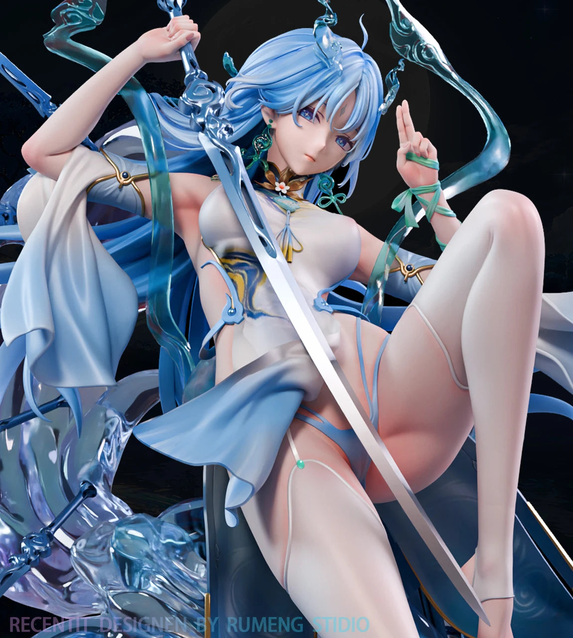 Wuthering Waves Qingxiao hentai figure