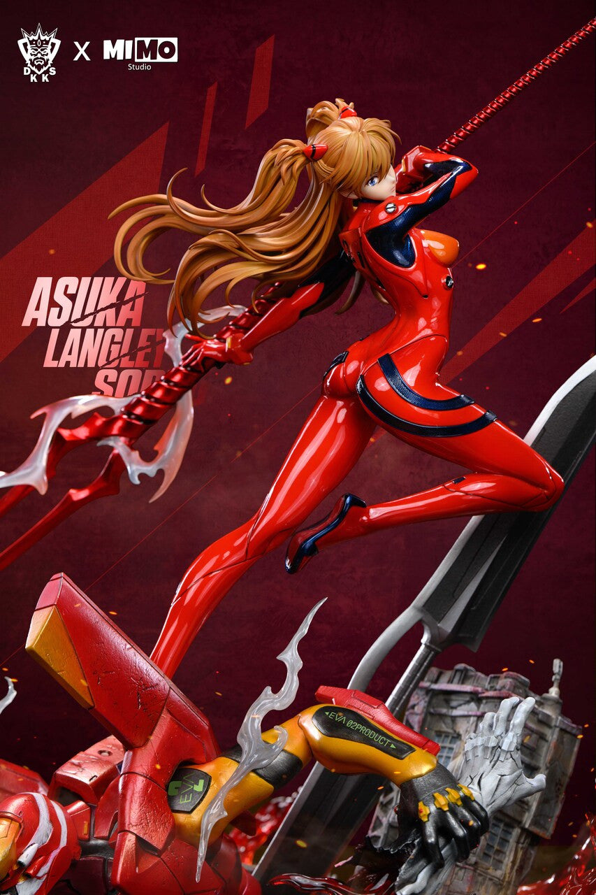 Asuka anime statue