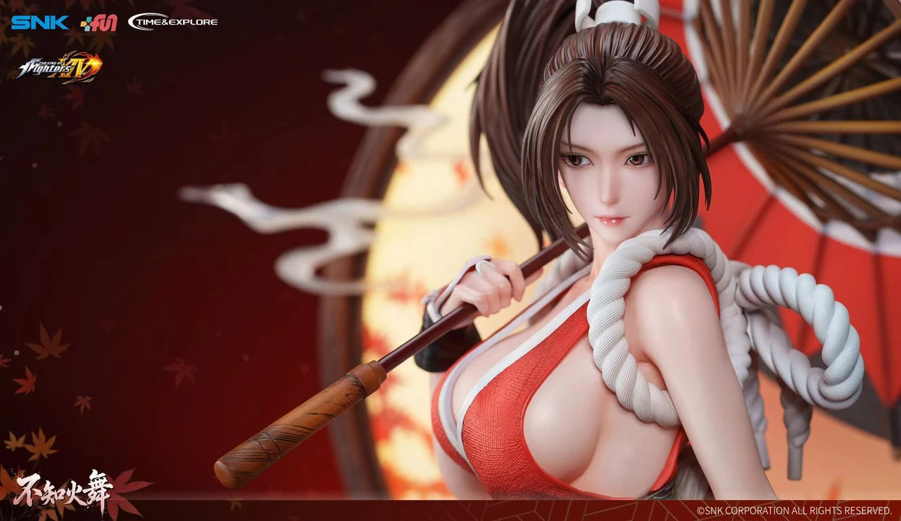 Mai Shiranui hentai statue