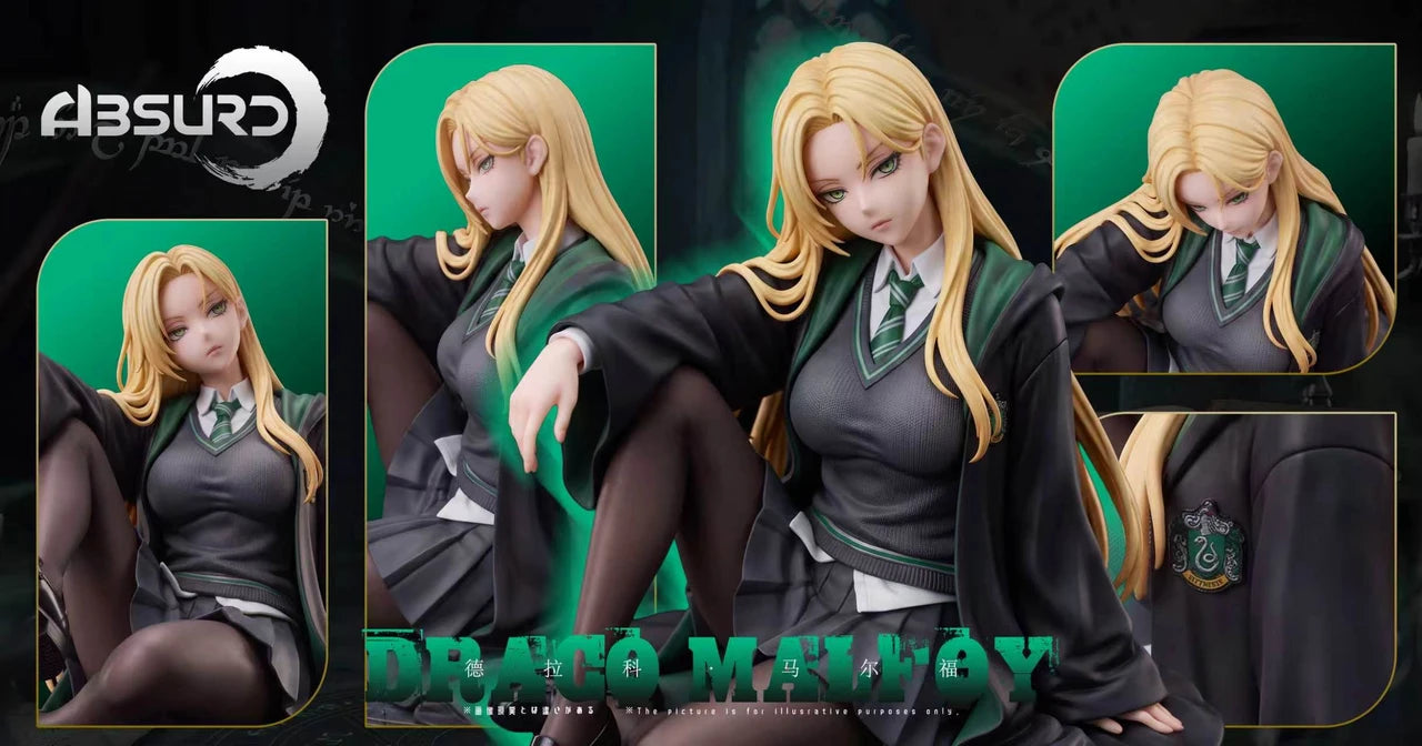 Draco Malfoy statue