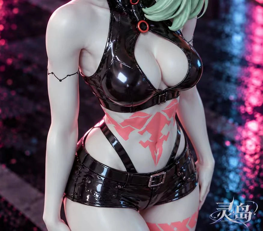 Cyberpunk Rebecca hentai figure