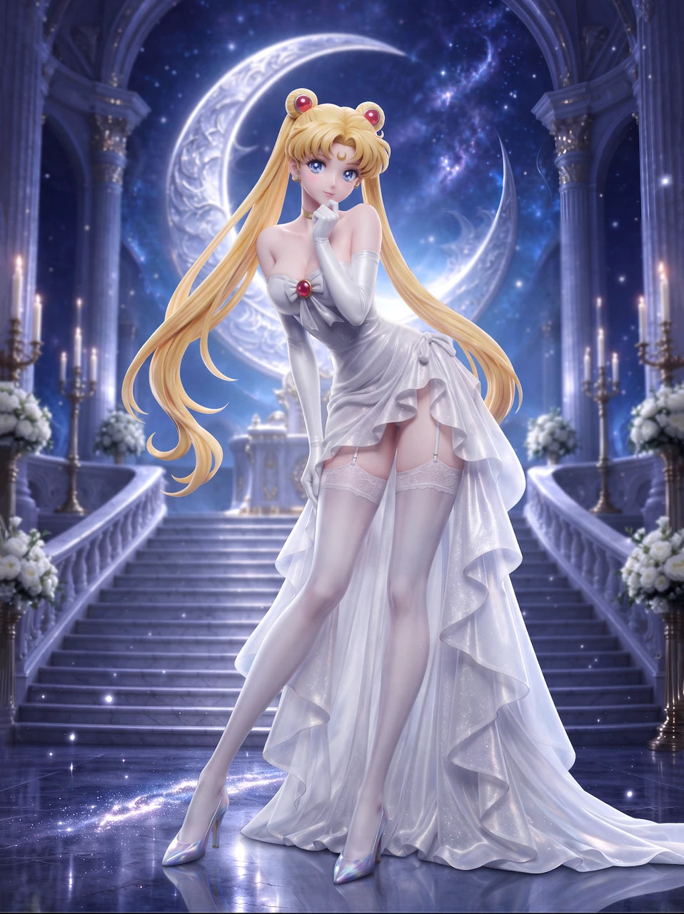 [Pre-order] 1/6 Tsukino Usagi & Mizuno Ami - Cdkey × PG Studio