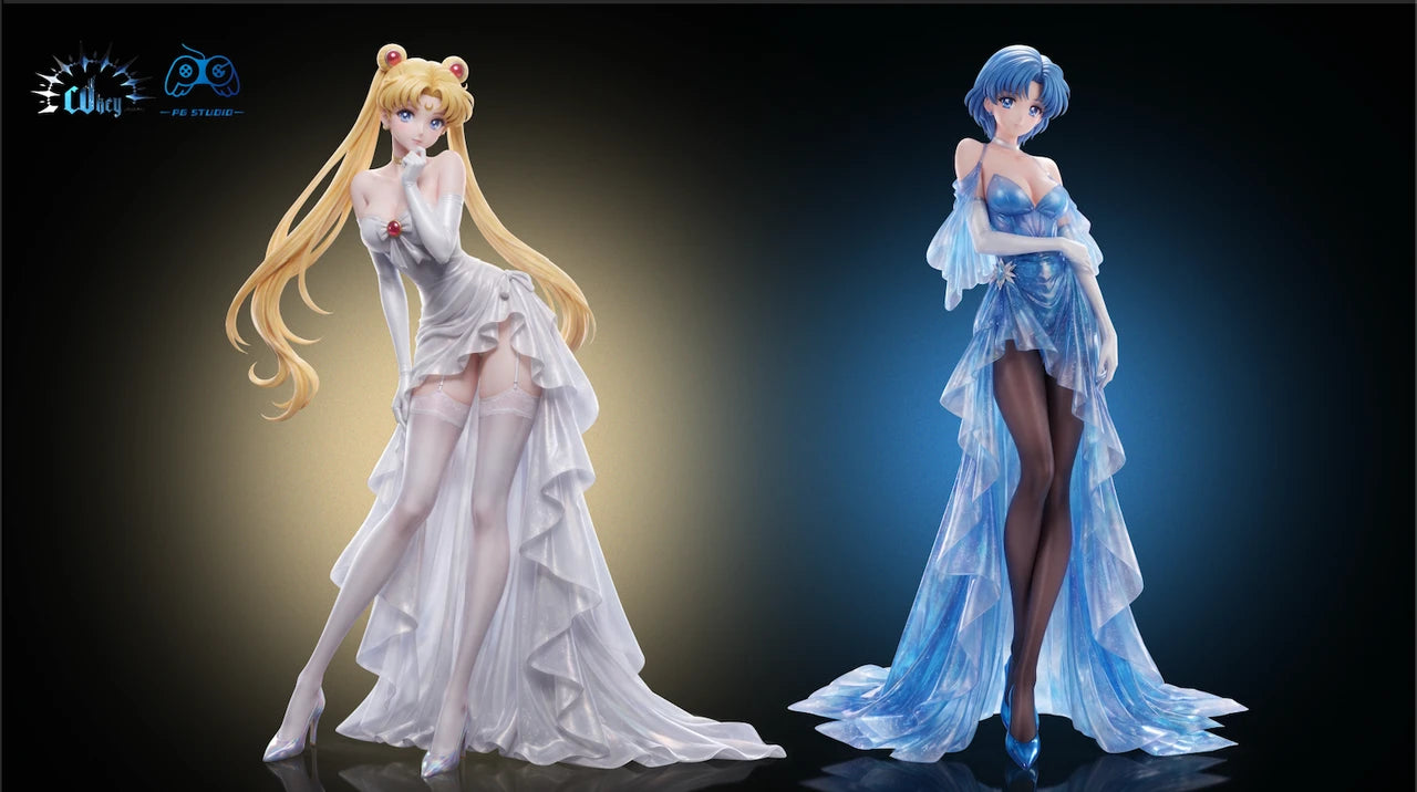 [Pre-order] 1/6 Tsukino Usagi & Mizuno Ami - Cdkey × PG Studio