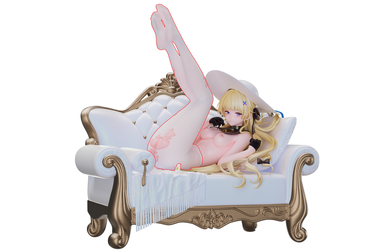 Phoebe naked figure