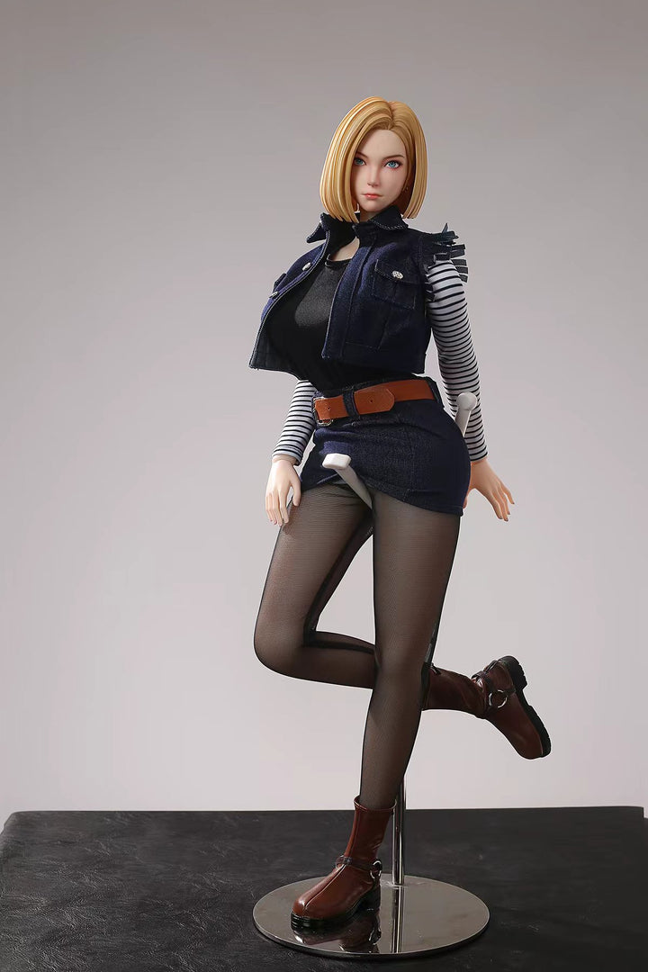 Android 18 hentai statue