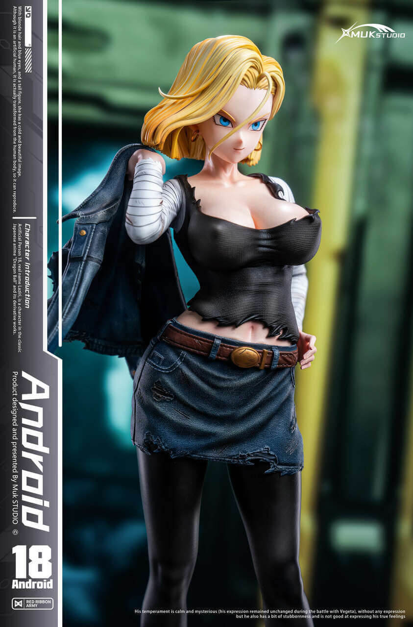 dragon ball z android 18 figure