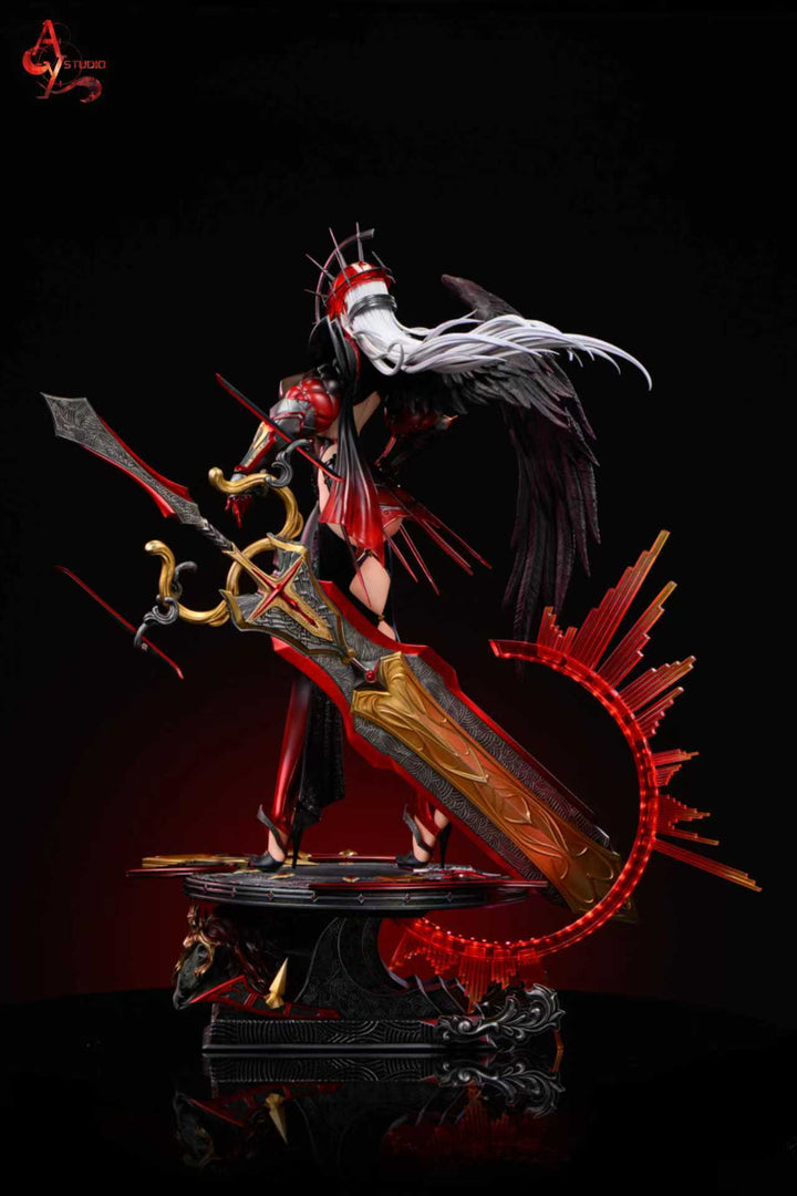 Female Knight statue