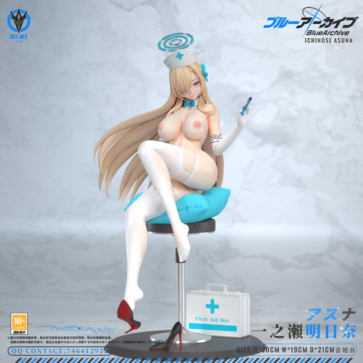 Ichinose Asuna nude anime figure