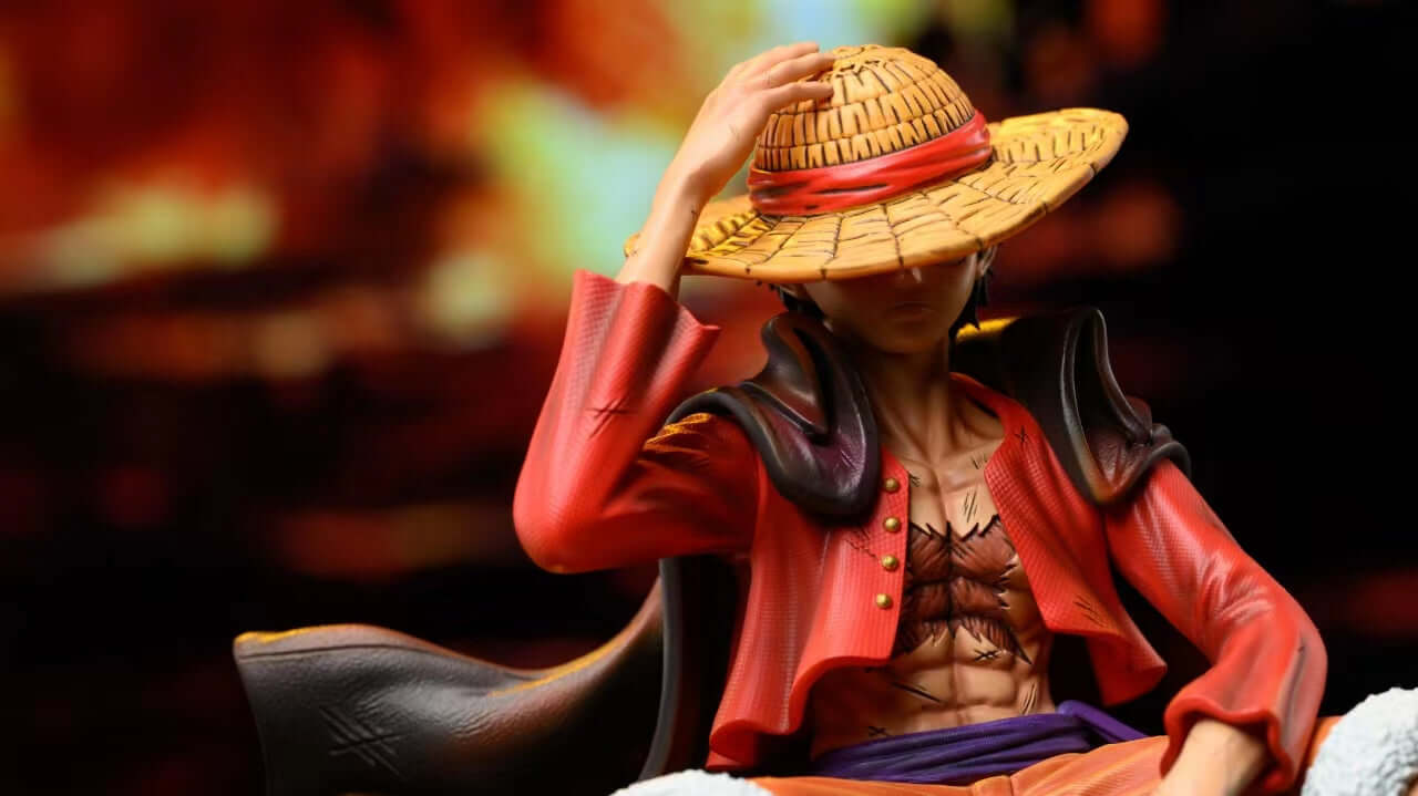 One Piece Luffy anime figure front