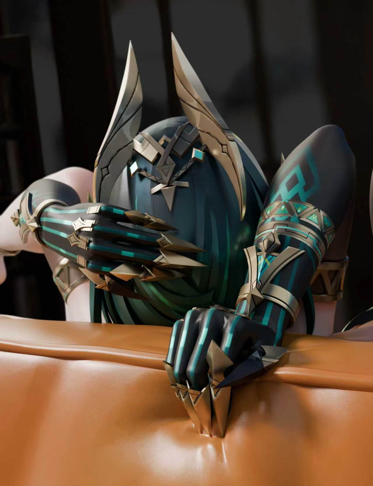 Genshin Impact Nefer hentai figure