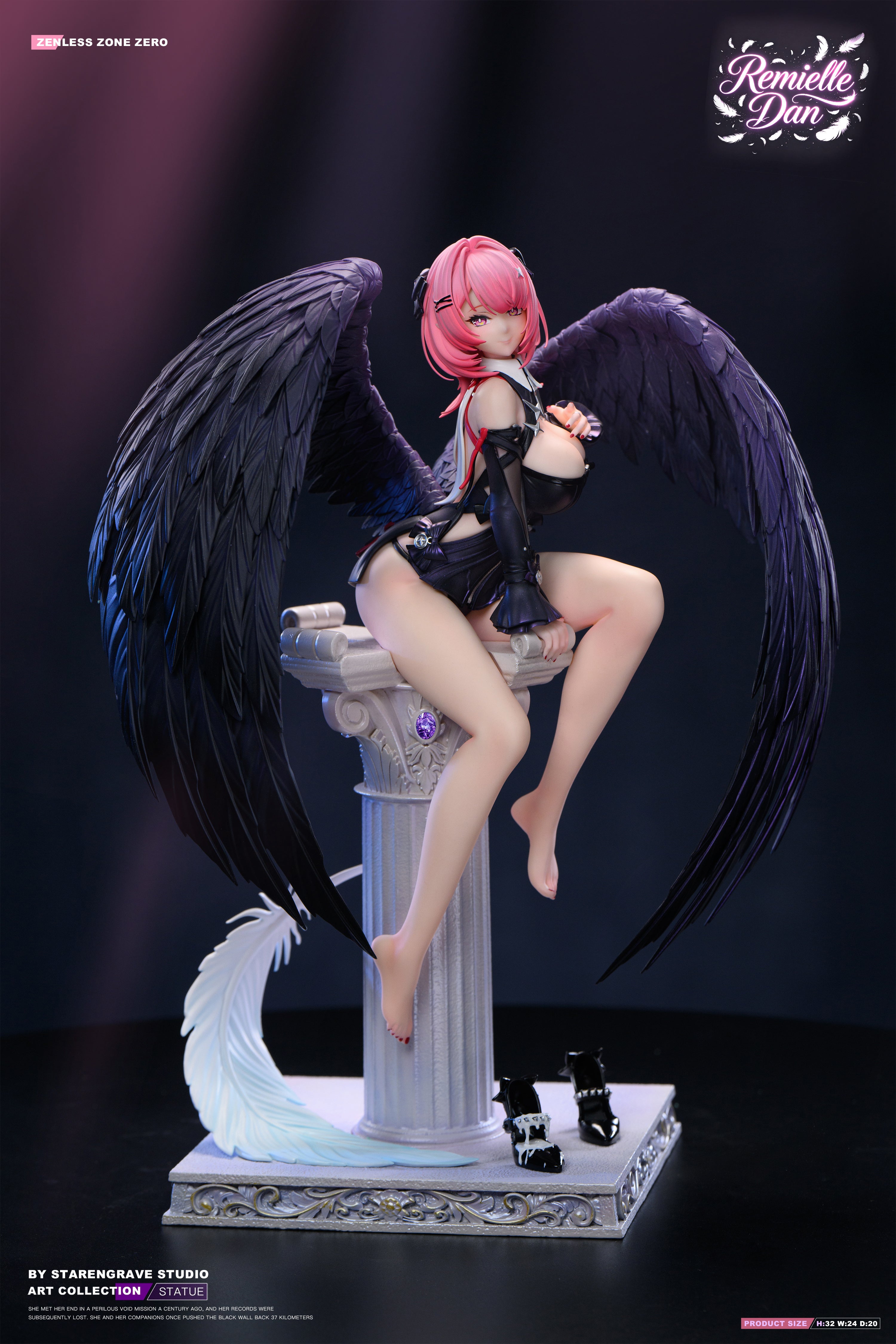 Remielle statue