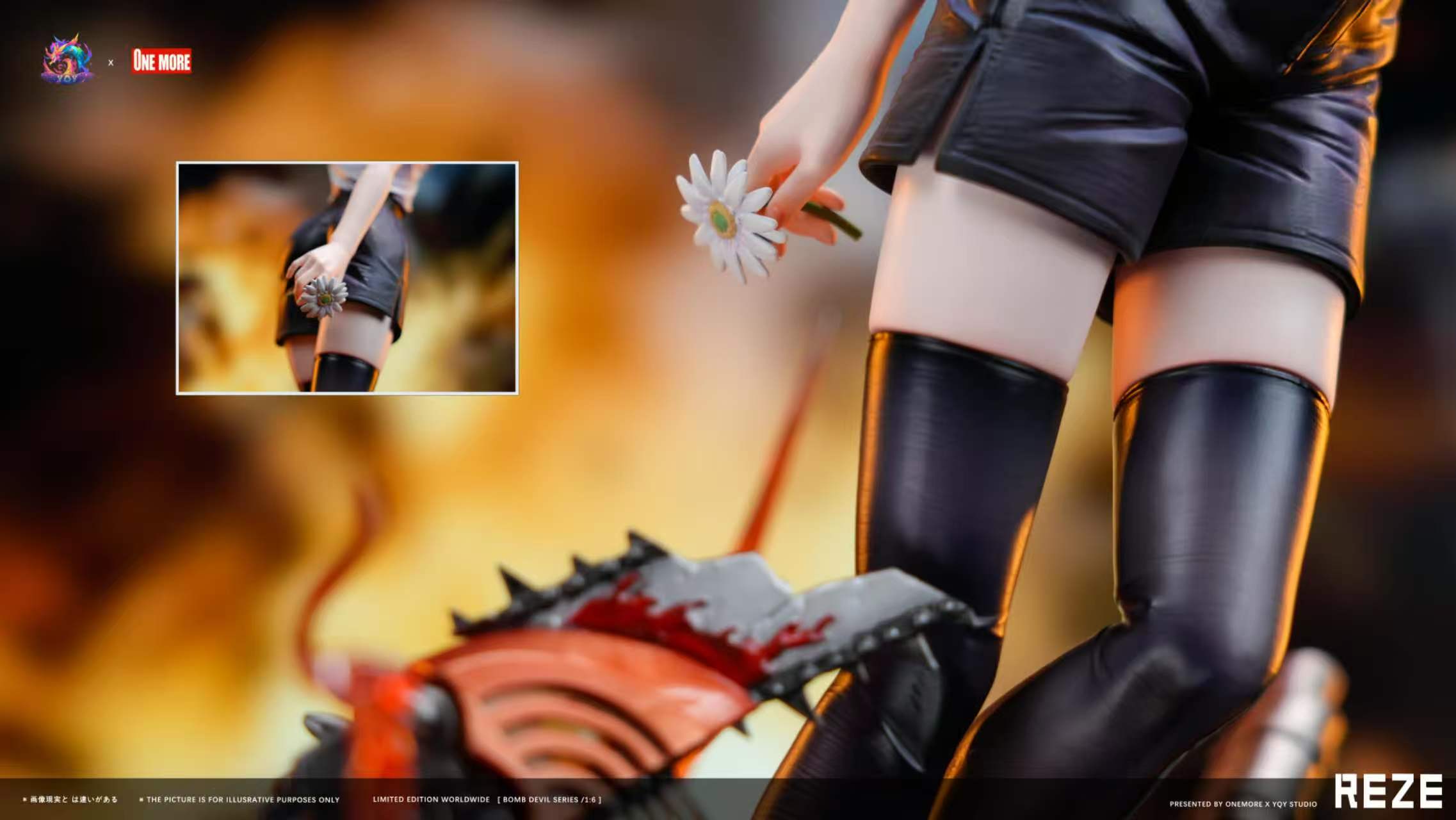 Chainsaw Man Reze statue