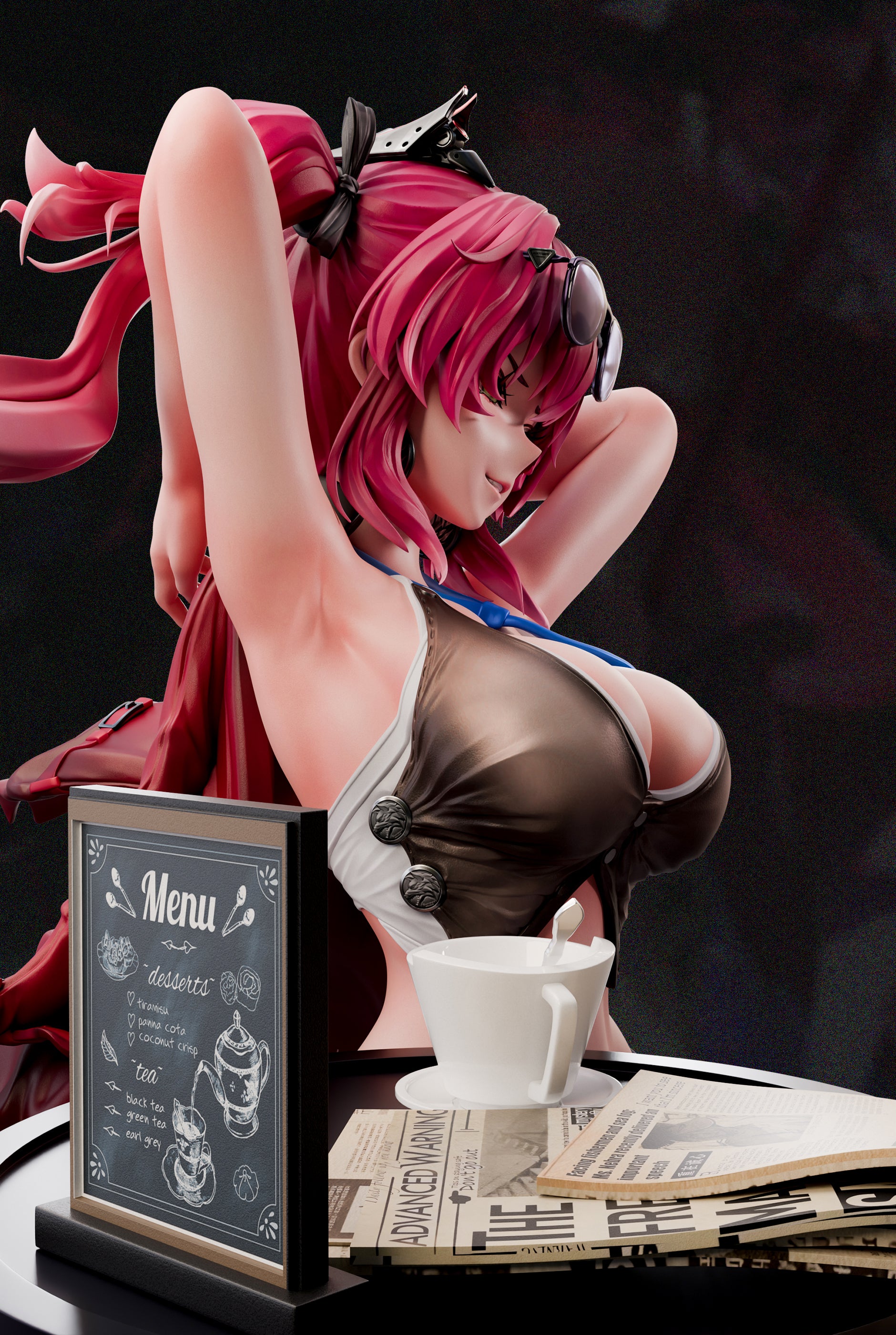 [Pre-order] 1/6 Flame Wolf Star Statue - MiYin Studio