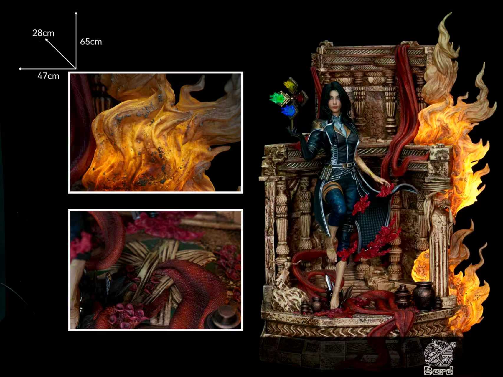 Expedition 33 Lune statue