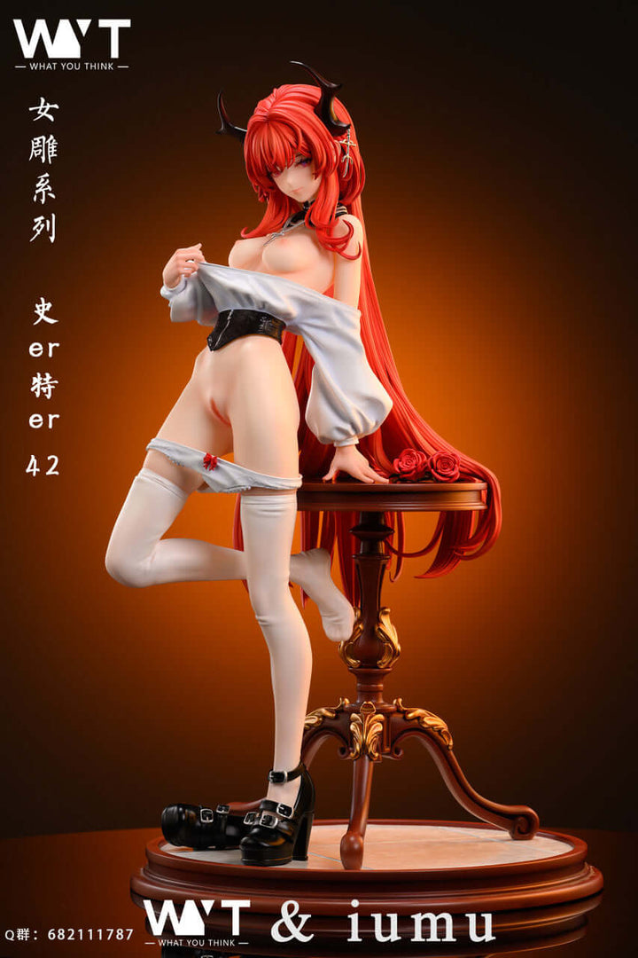 Arknights Surtr Figure right nude anime figure