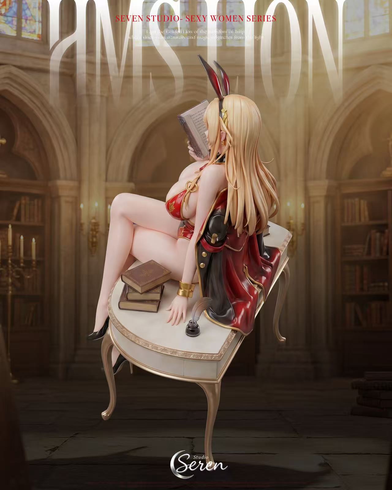 HMS Lion azur lane hentai statue