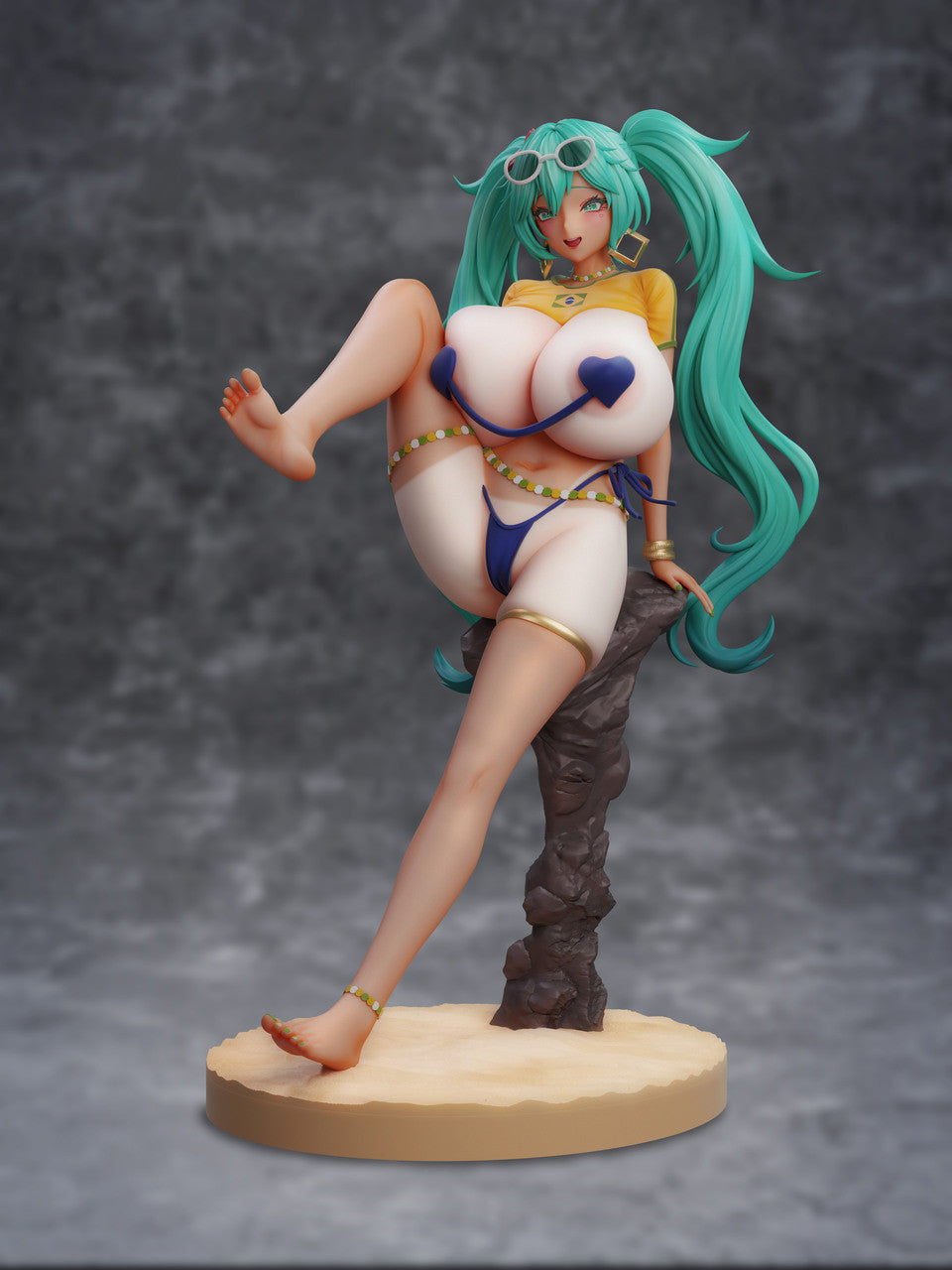 Hatsune Miku sexy figure left