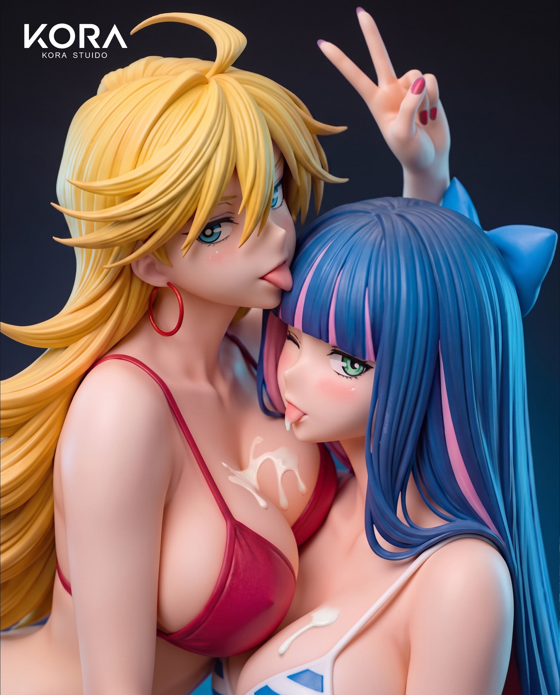 [Pre-order] 1/6 Panty & Stocking with Garterbelt - KORA Studio